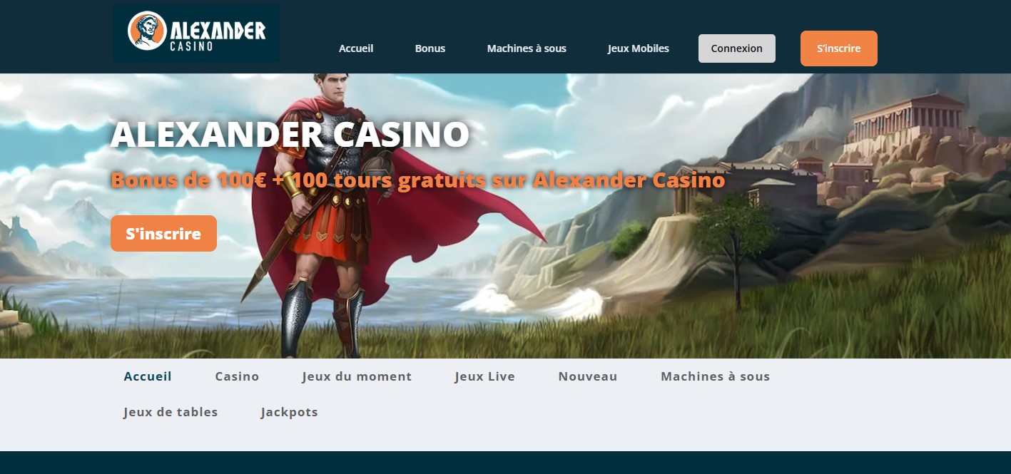 alexander casino play online